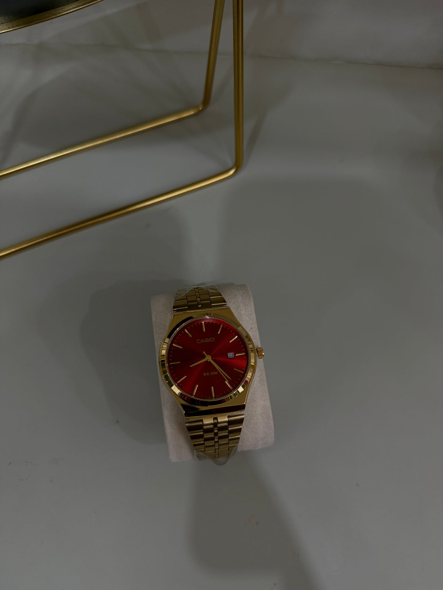 Montre casio rond