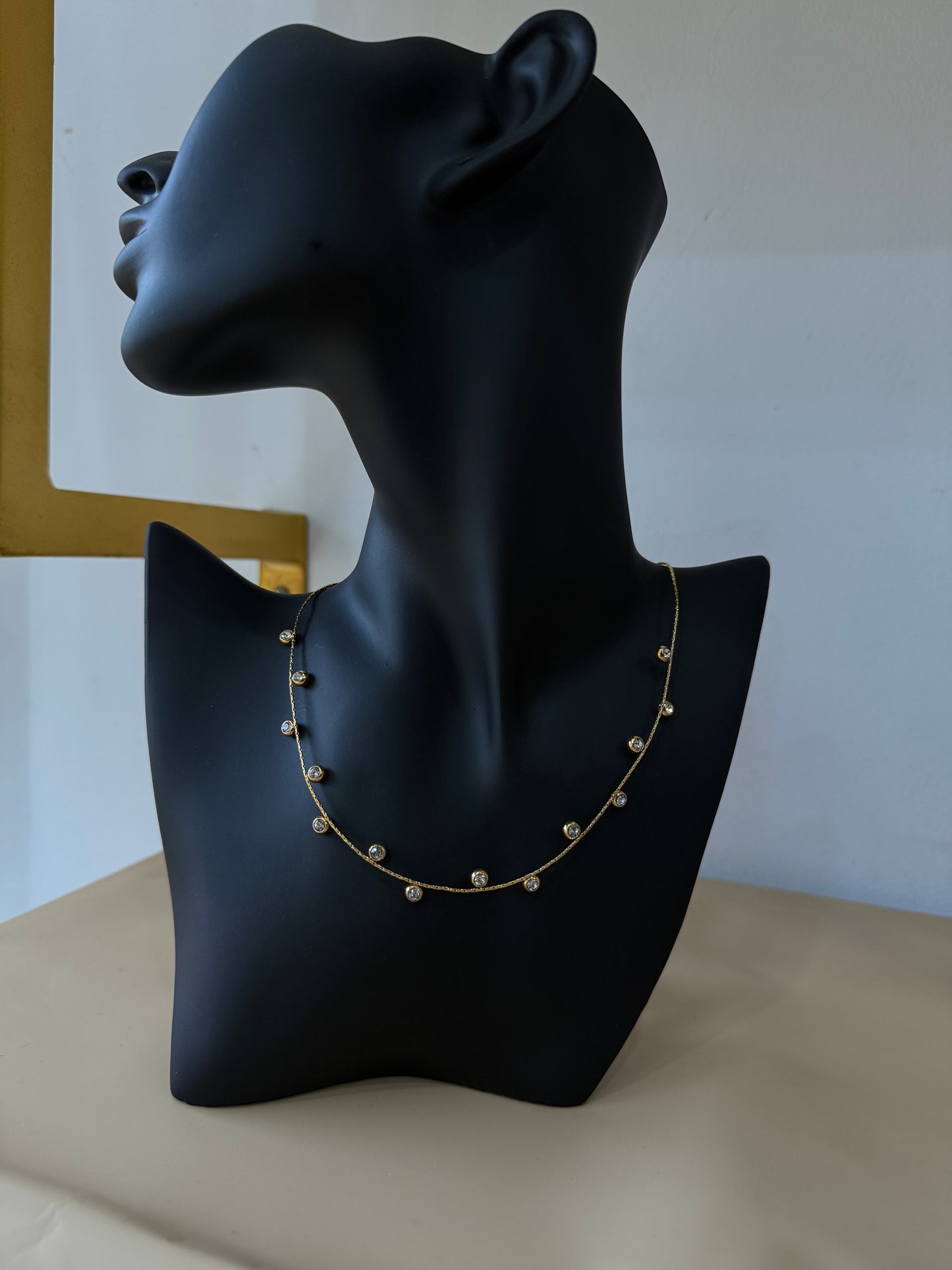 Collier avec strass