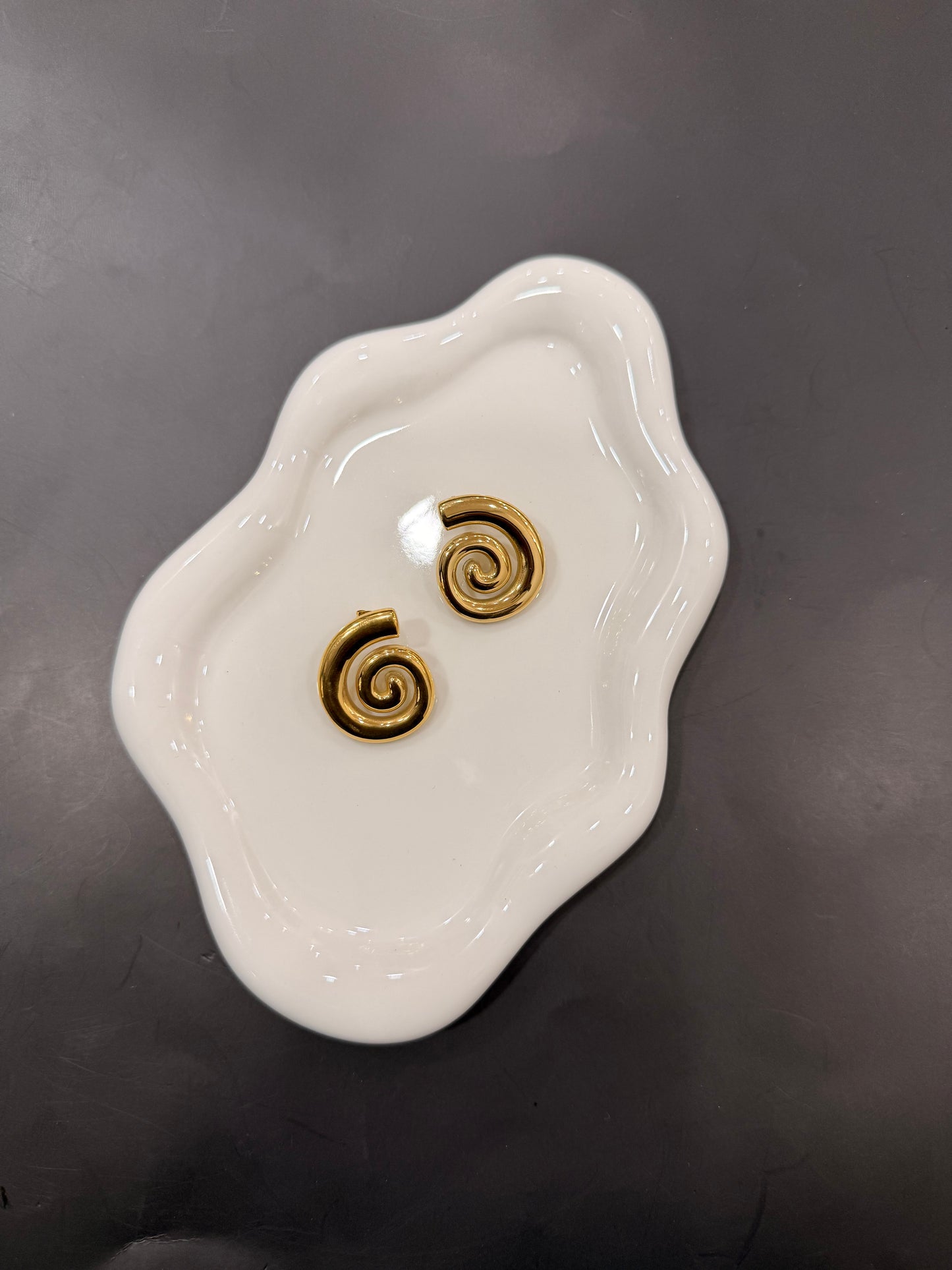 Boucles d’oreilles spirale