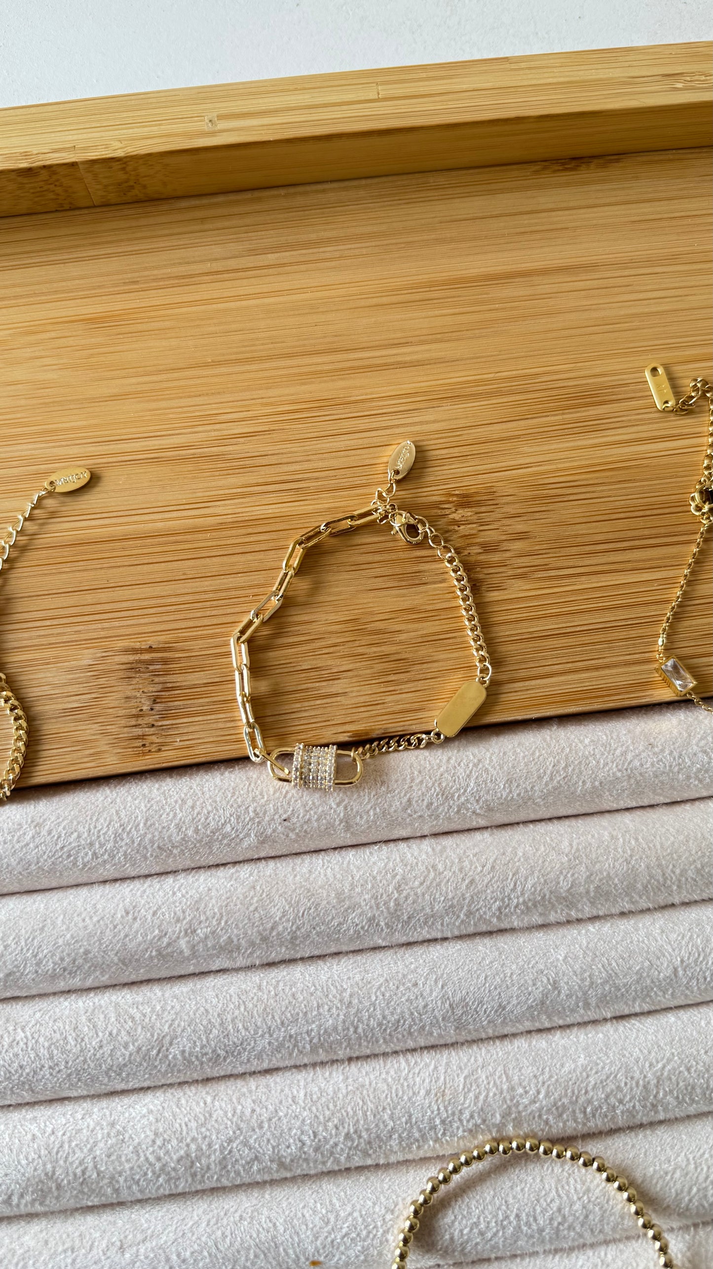 BRACELET MEDAILLE CADENAS