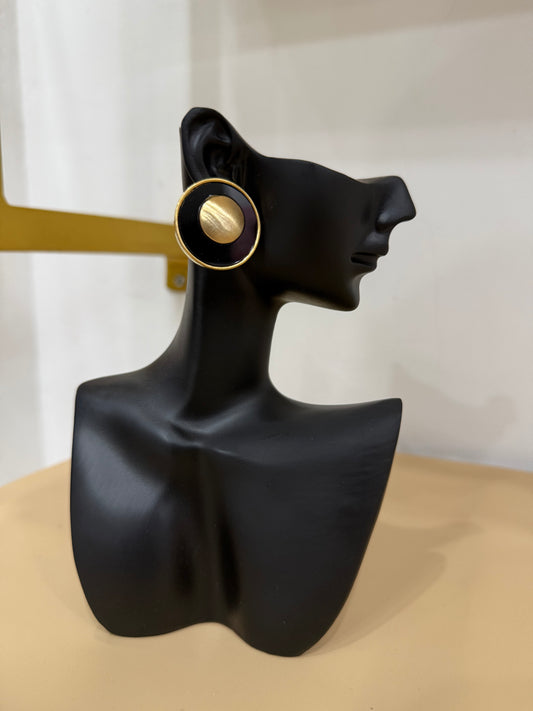 boucles doreille plate