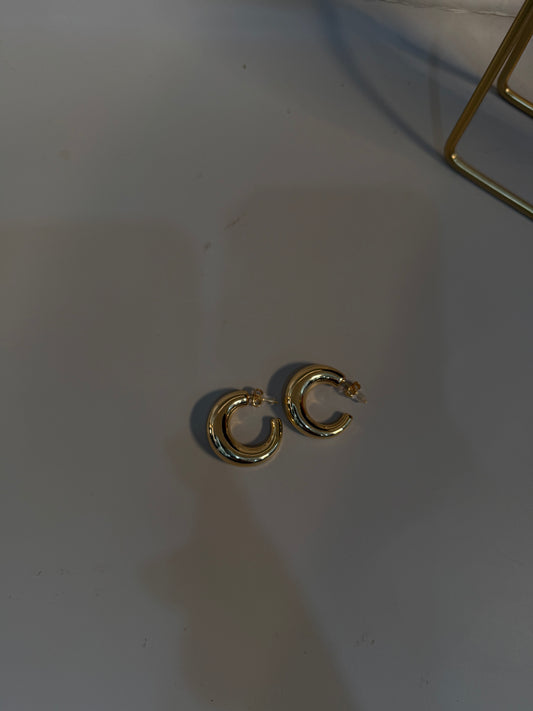Boucles d’oreille demi créole