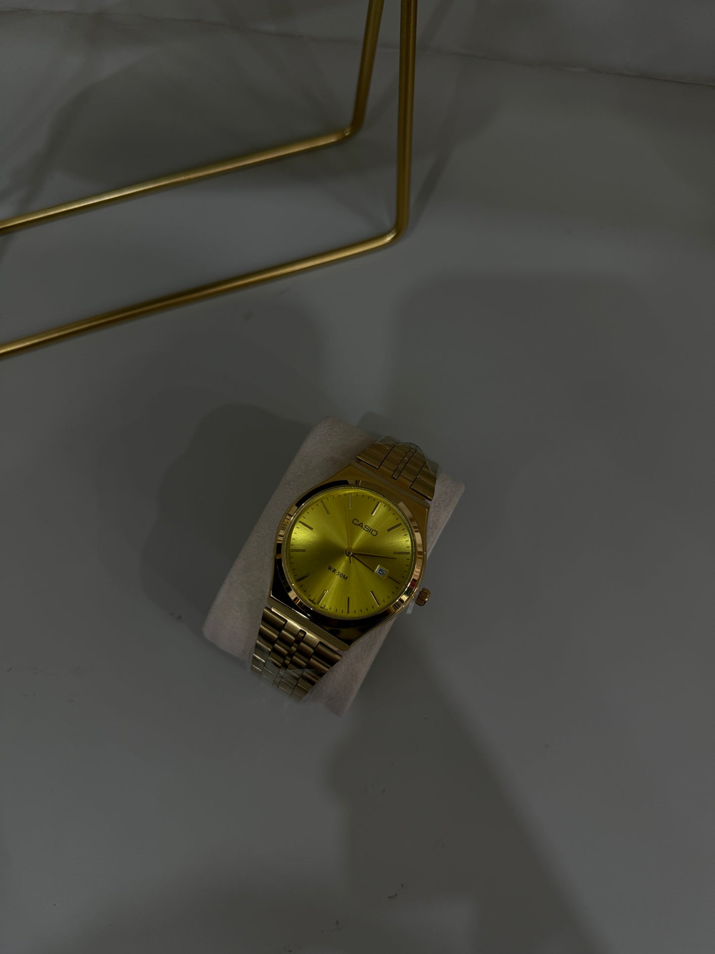 Montre casio rond