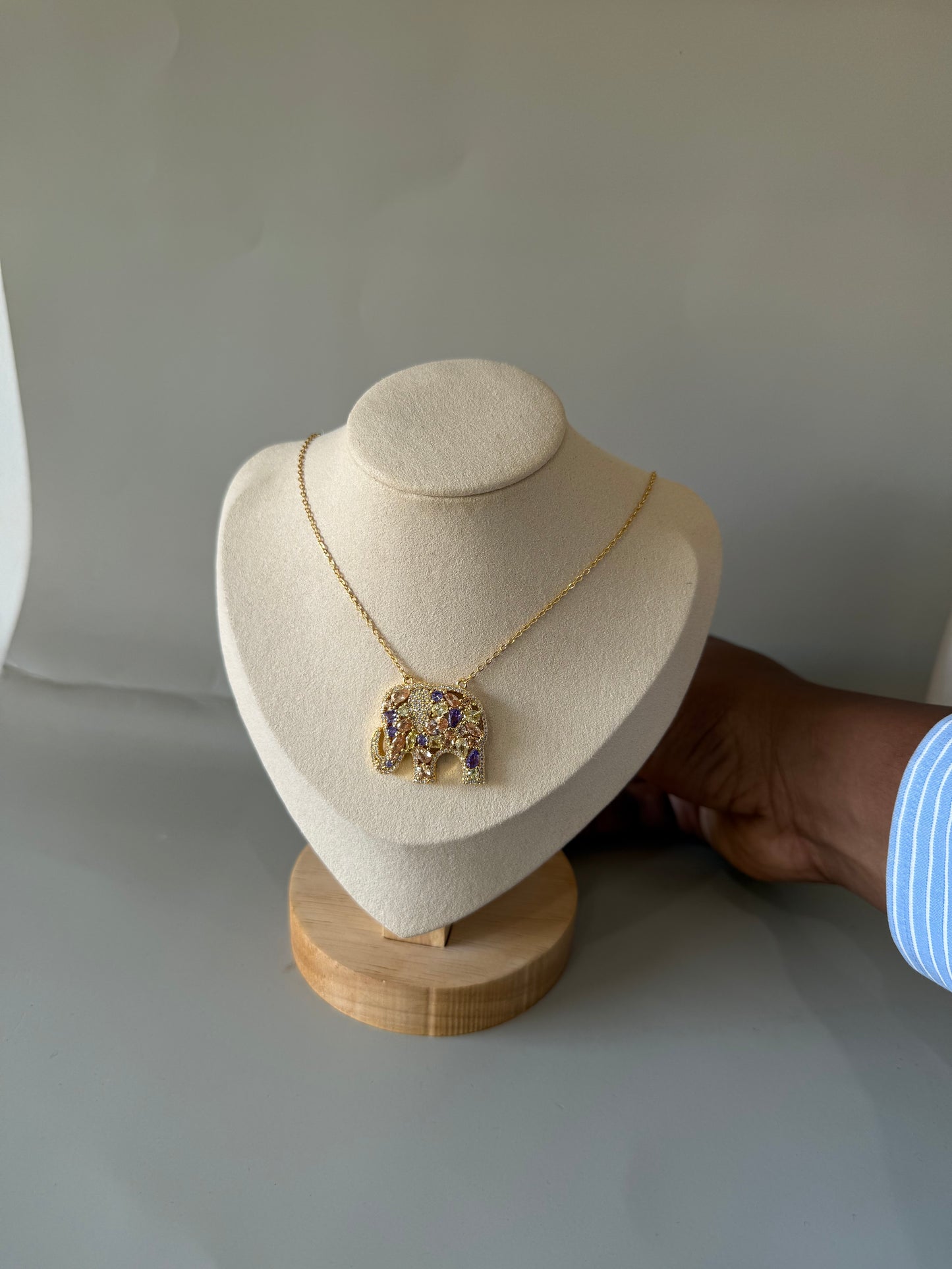 Collier éléphant